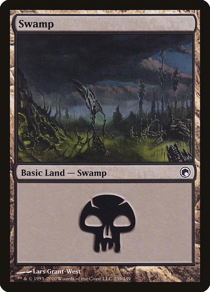 Swamp (239) [Scars of Mirrodin] | Silver Goblin