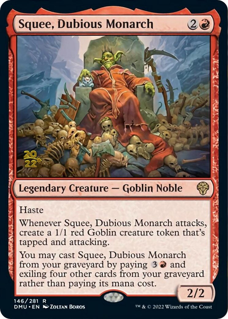 Squee, Dubious Monarch [Dominaria United Prerelease Promos] | Silver Goblin
