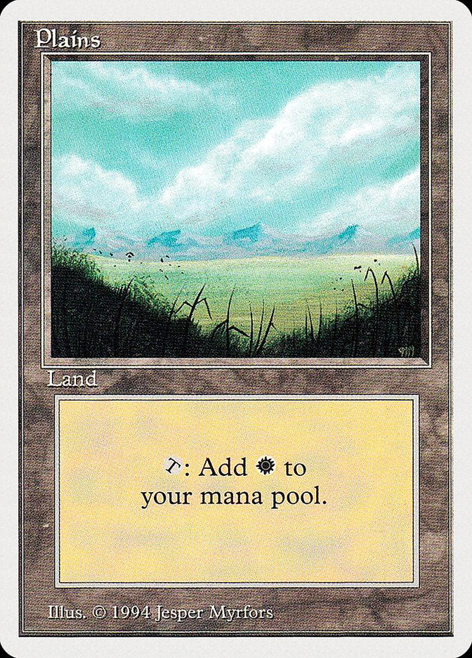 Plains (292) [Summer Magic / Edgar] | Silver Goblin