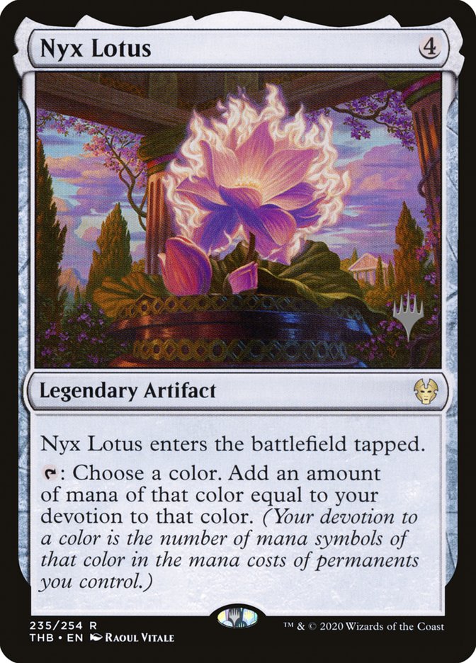 Nyx Lotus (Promo Pack) [Theros Beyond Death Promos] | Silver Goblin
