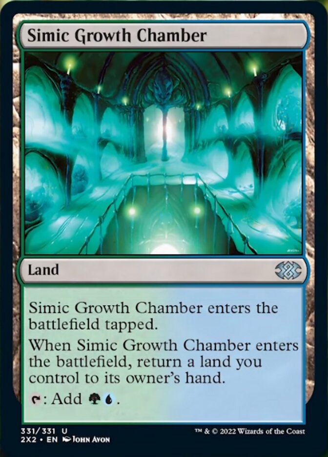Simic Growth Chamber [Double Masters 2022] | Silver Goblin