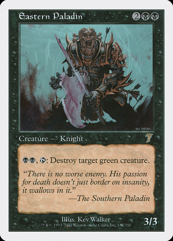 Eastern Paladin [Seventh Edition] | Silver Goblin