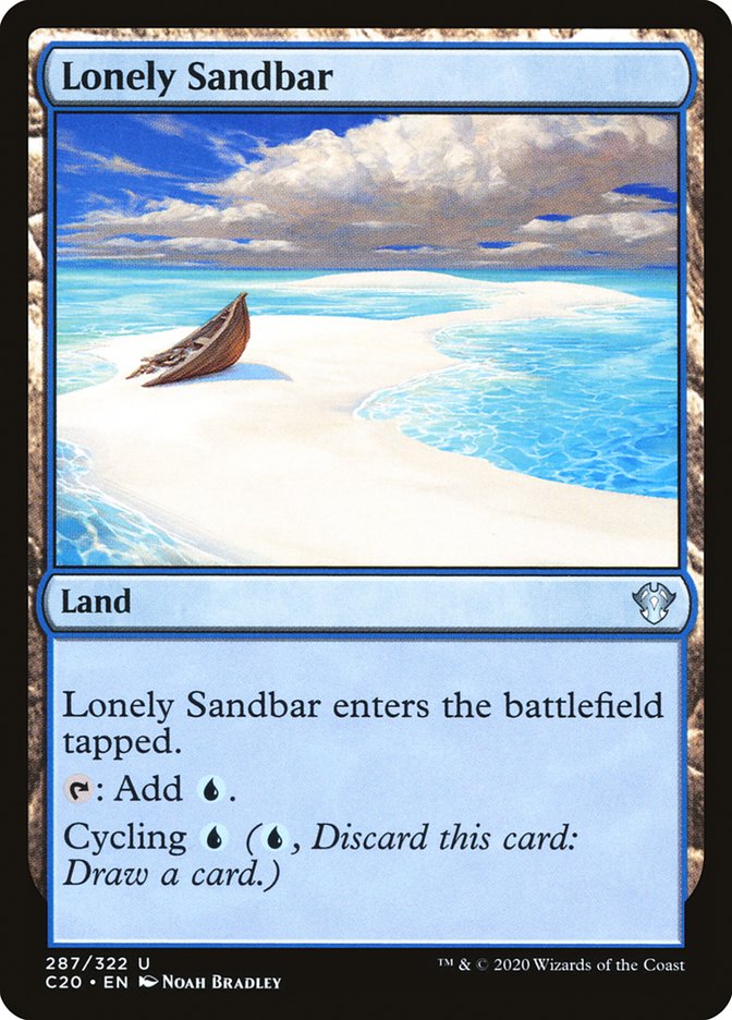 Lonely Sandbar [Commander 2020] | Silver Goblin