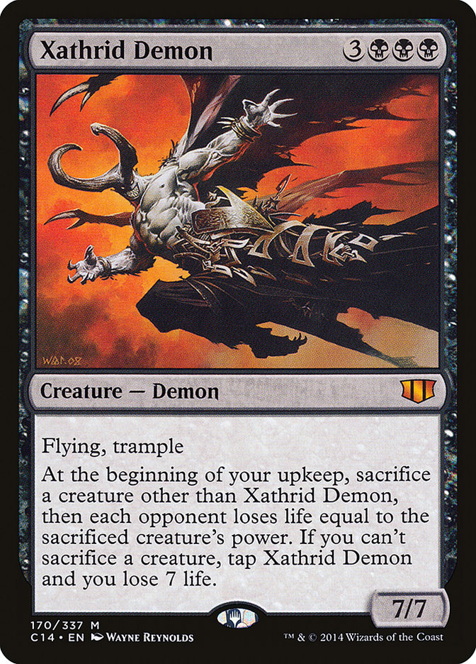 Xathrid Demon [Commander 2014] | Silver Goblin