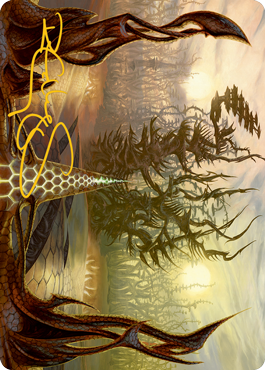 Thornglint Bridge Art Card (Gold-Stamped Signature) [Modern Horizons 2 Art Series] | Silver Goblin
