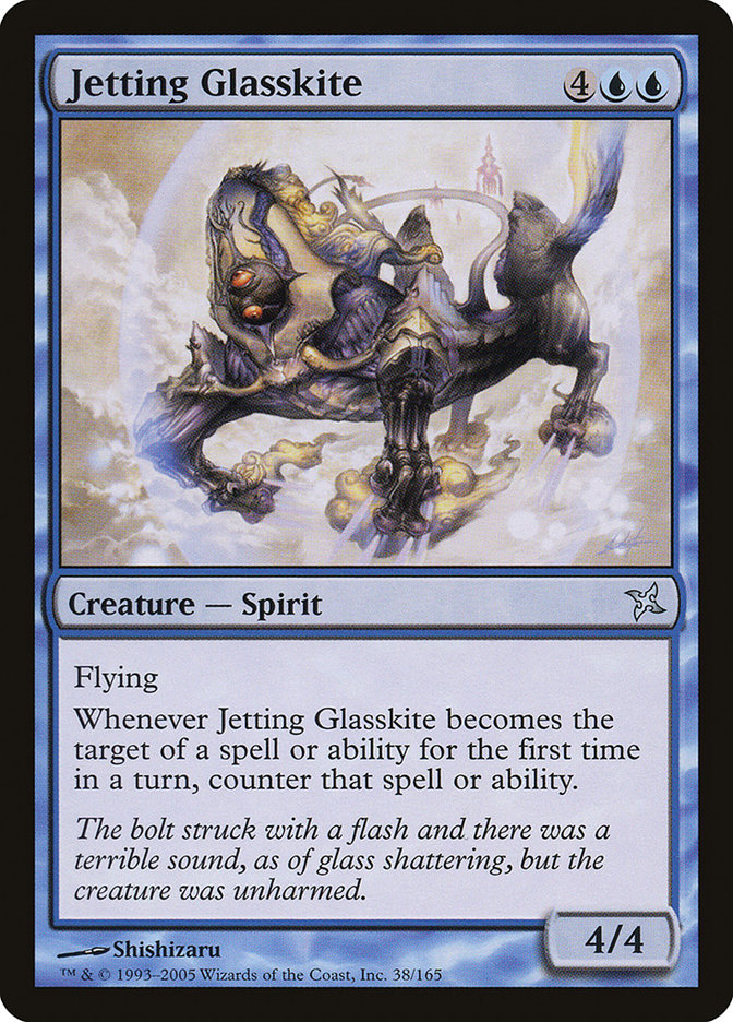 Jetting Glasskite [Betrayers of Kamigawa] | Silver Goblin