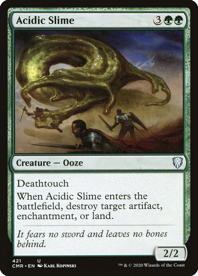 Acidic Slime [Commander Legends] | Silver Goblin