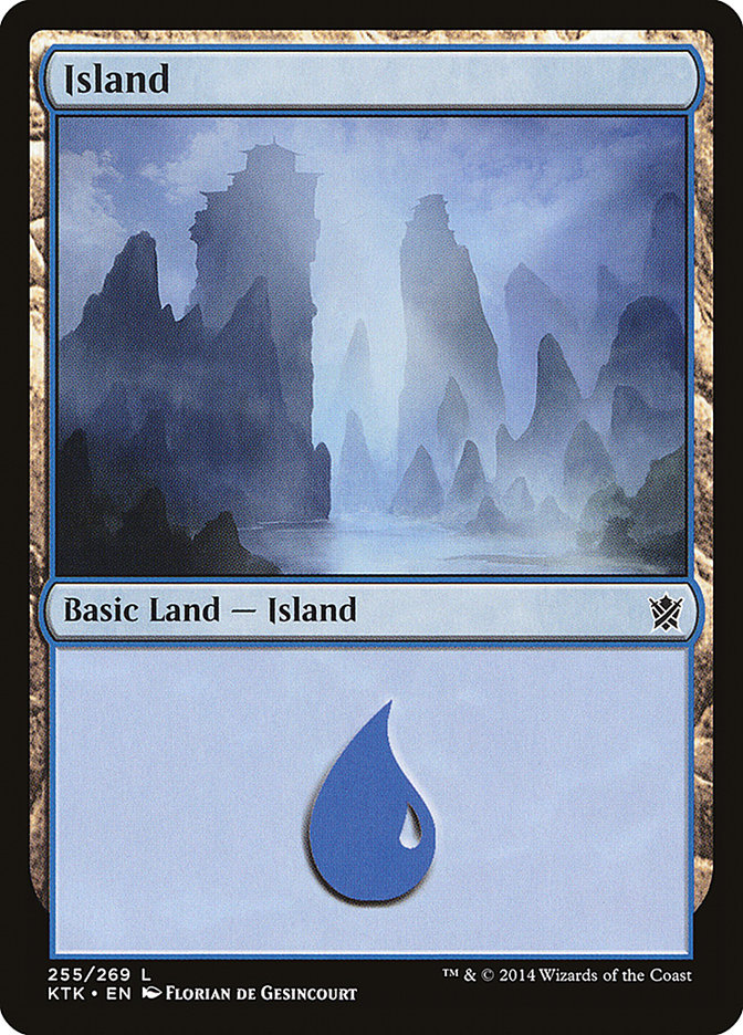 Island (255) [Khans of Tarkir] | Silver Goblin