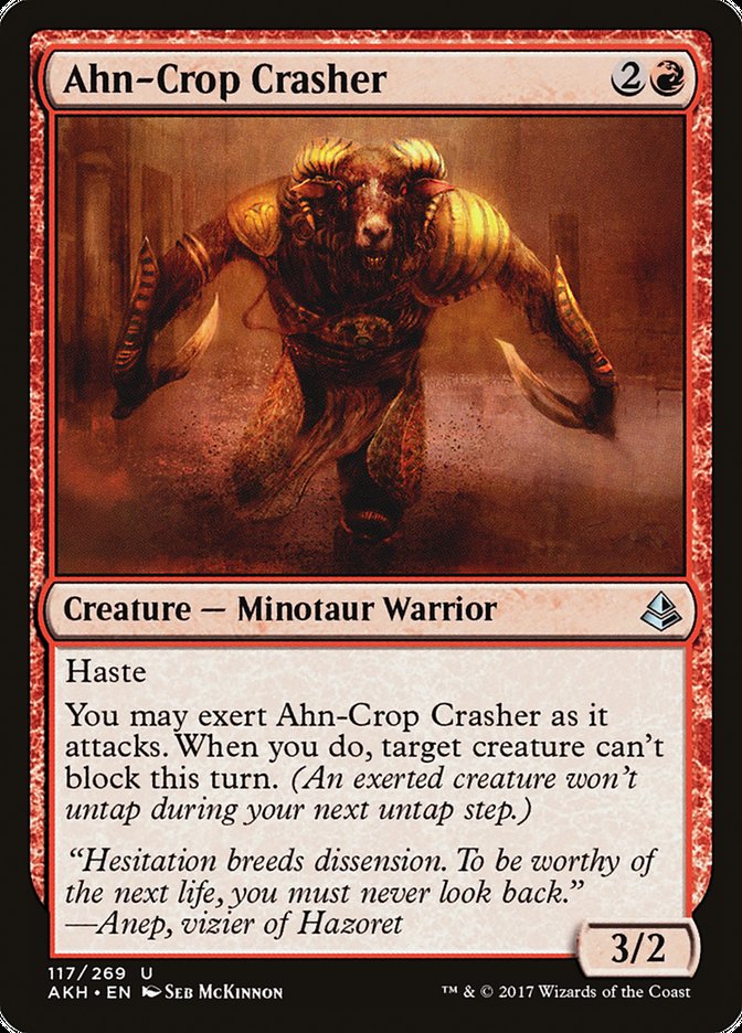 Ahn-Crop Crasher [Amonkhet] | Silver Goblin