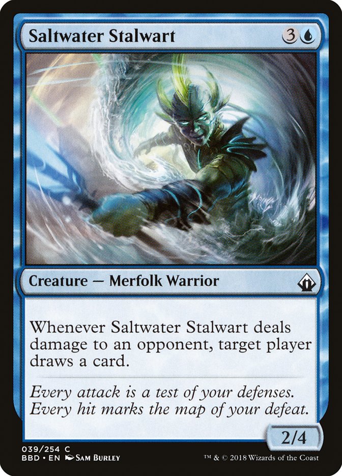 Saltwater Stalwart [Battlebond] | Silver Goblin