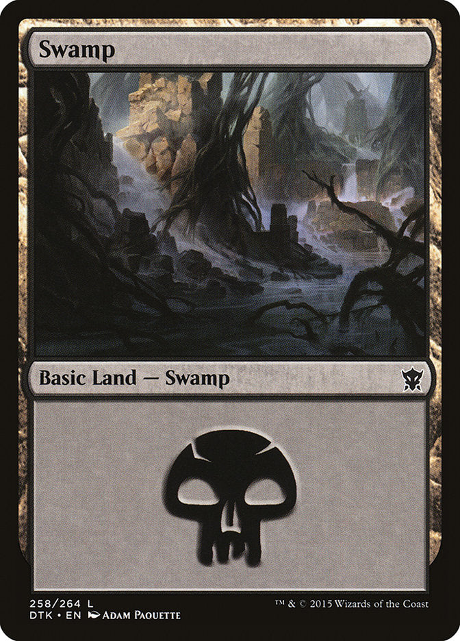 Swamp (258) [Dragons of Tarkir] | Silver Goblin