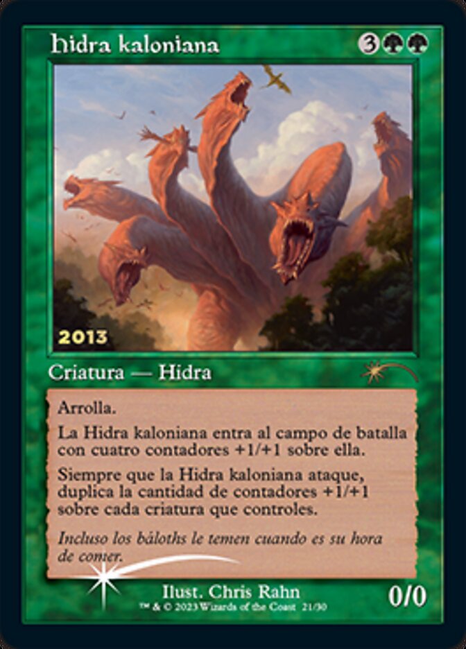 Hidra Kaloniana (Kalonian Hydra) [30th Anniversary Promos] | Silver Goblin