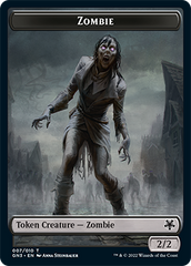 Zombie // Treasure Double-Sided Token [Game Night: Free-for-All Tokens] | Silver Goblin