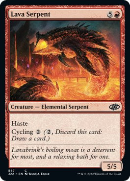 Lava Serpent [Jumpstart 2022] | Silver Goblin