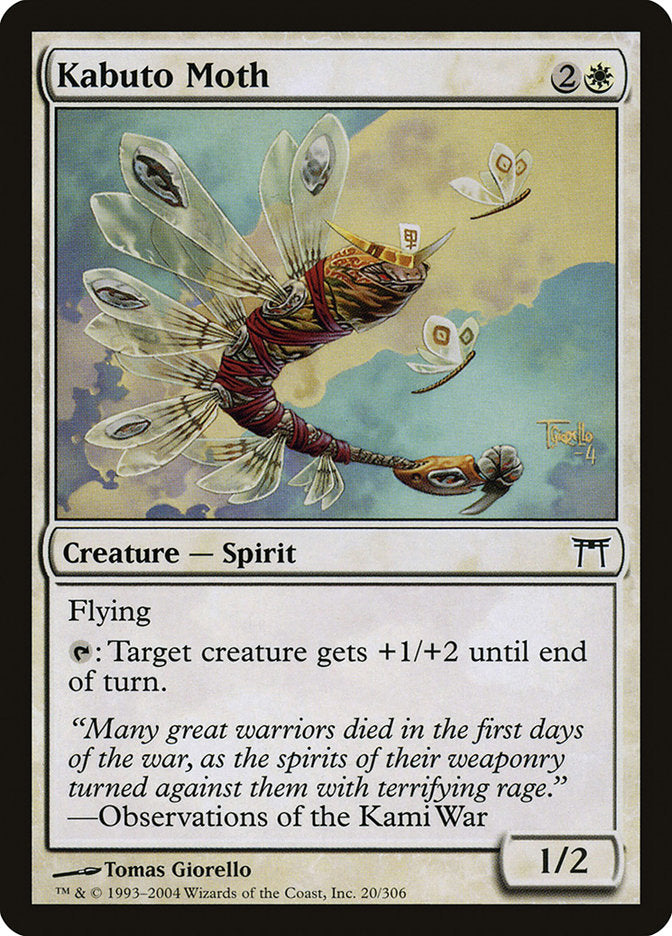 Kabuto Moth [Champions of Kamigawa] | Silver Goblin
