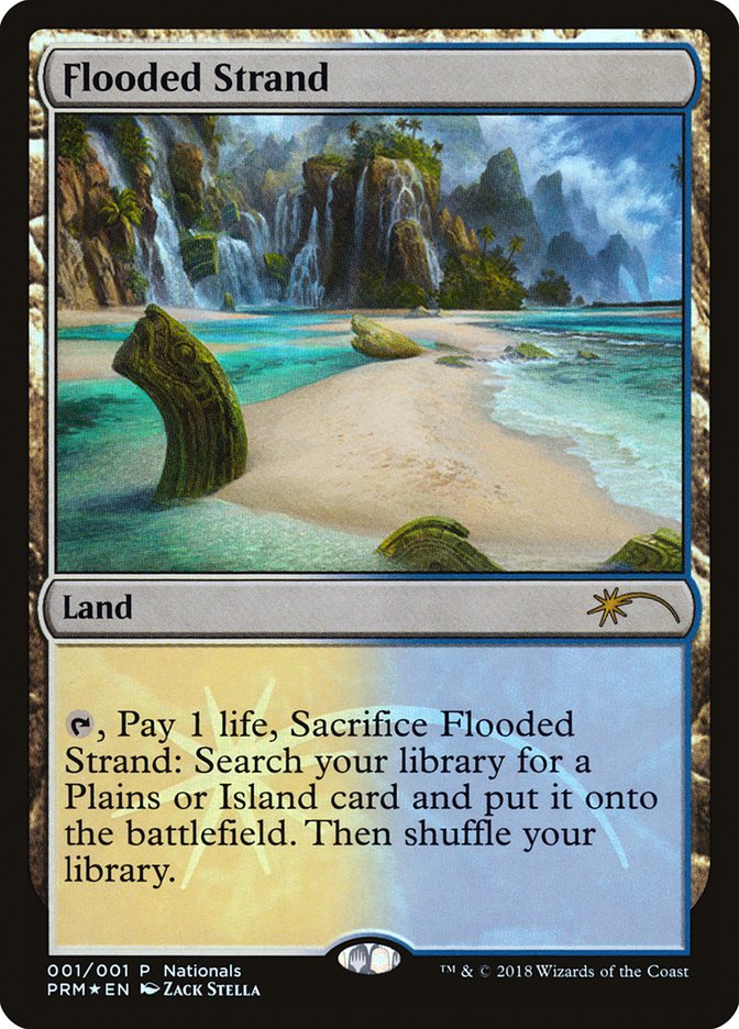 Flooded Strand (Nationals) [Nationals Promos] | Silver Goblin