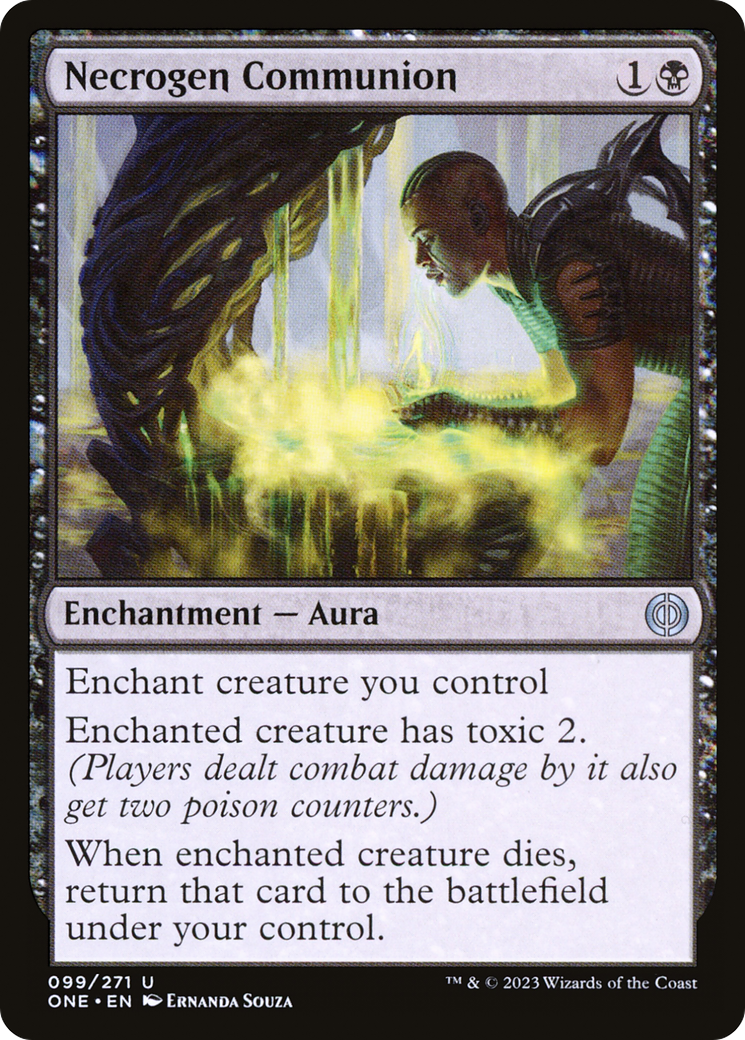 Necrogen Communion [Phyrexia: All Will Be One] | Silver Goblin