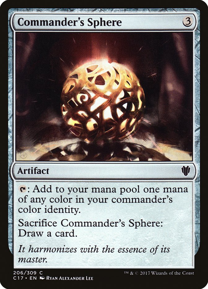 Commander's Sphere [Commander 2017] | Silver Goblin