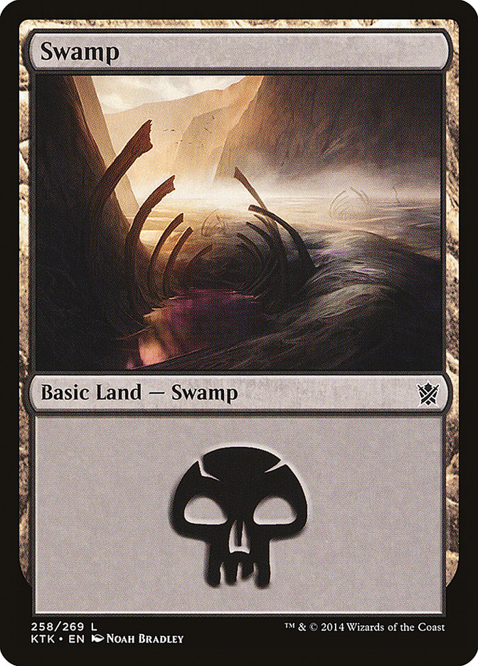 Swamp (258) [Khans of Tarkir] | Silver Goblin