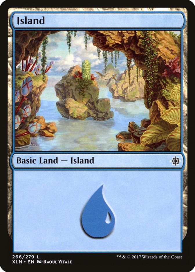 Island (266) [Ixalan] | Silver Goblin