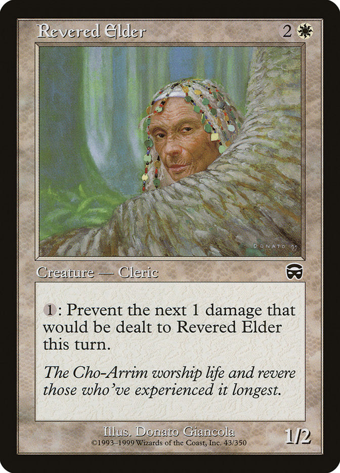 Revered Elder [Mercadian Masques] | Silver Goblin