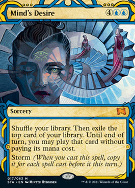 Mind's Desire (Foil Etched) [Strixhaven: School of Mages Mystical Archive] | Silver Goblin