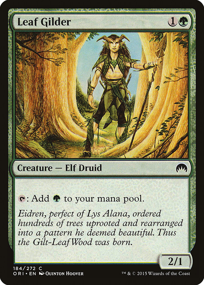 Leaf Gilder [Magic Origins] | Silver Goblin