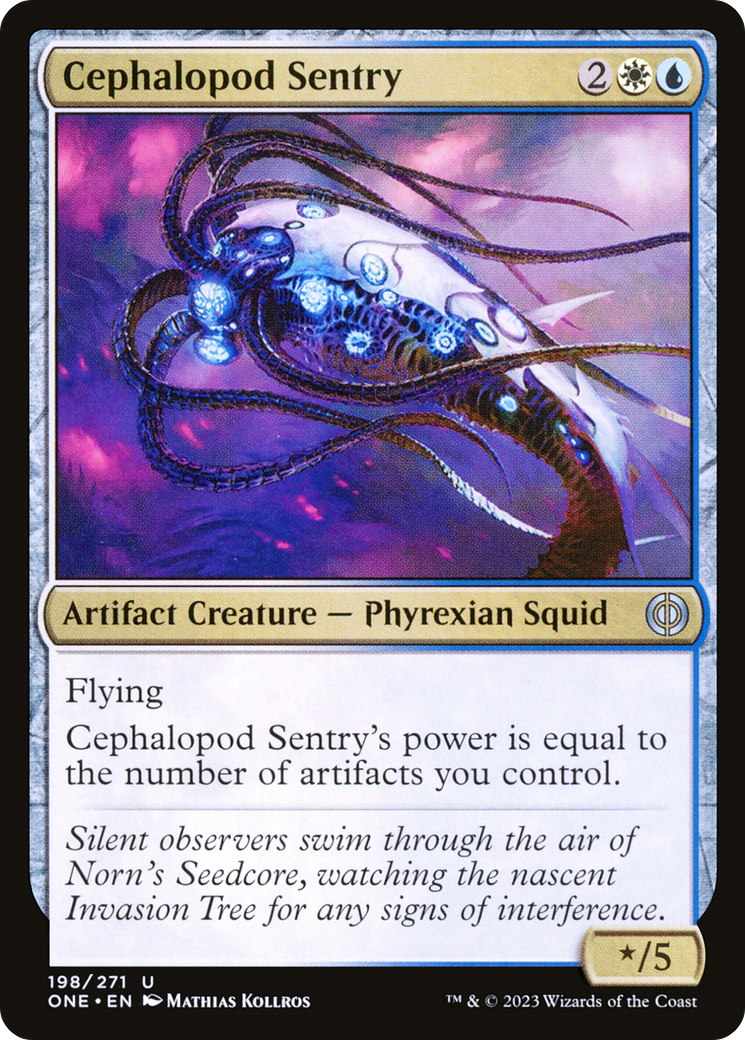 Cephalopod Sentry [Phyrexia: All Will Be One] | Silver Goblin