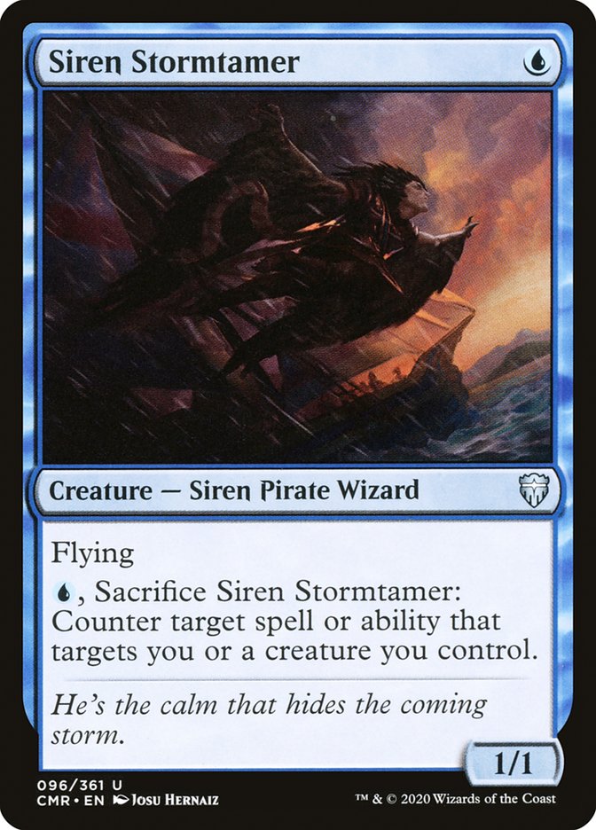 Siren Stormtamer [Commander Legends] | Silver Goblin