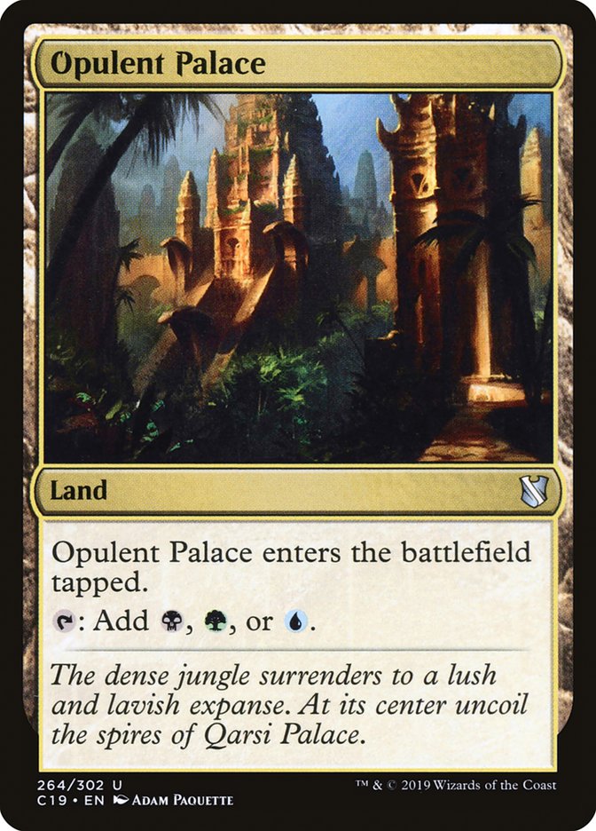 Opulent Palace [Commander 2019] | Silver Goblin