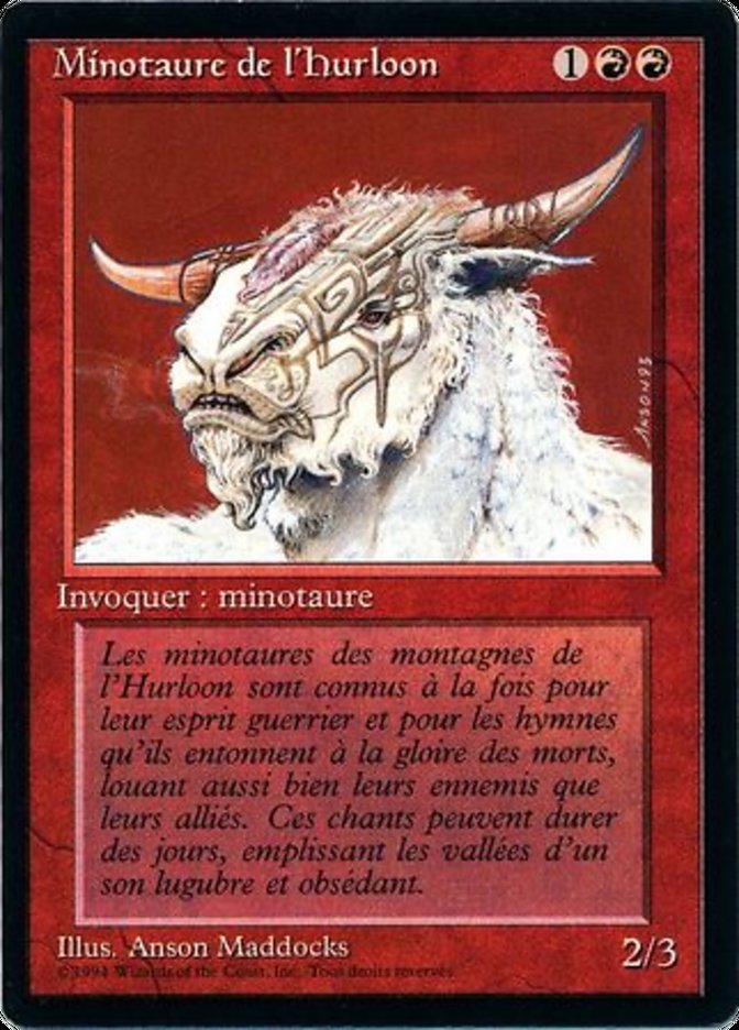 Hurloon Minotaur [Foreign Black Border] | Silver Goblin
