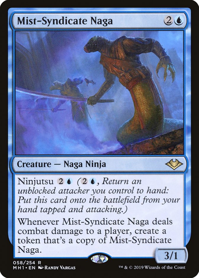 Mist-Syndicate Naga [Modern Horizons] | Silver Goblin