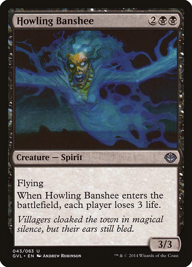 Howling Banshee (Garruk vs. Liliana) [Duel Decks Anthology] | Silver Goblin