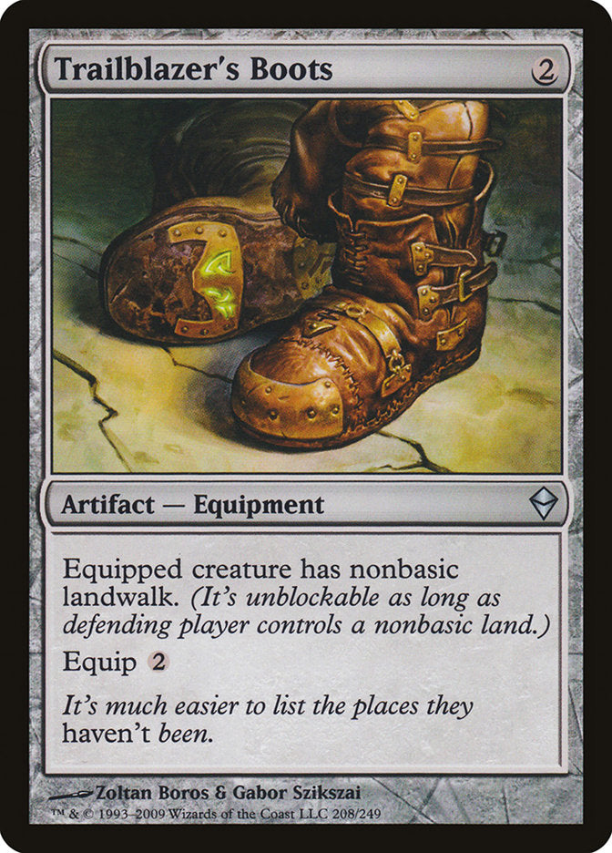 Trailblazer's Boots [Zendikar] | Silver Goblin