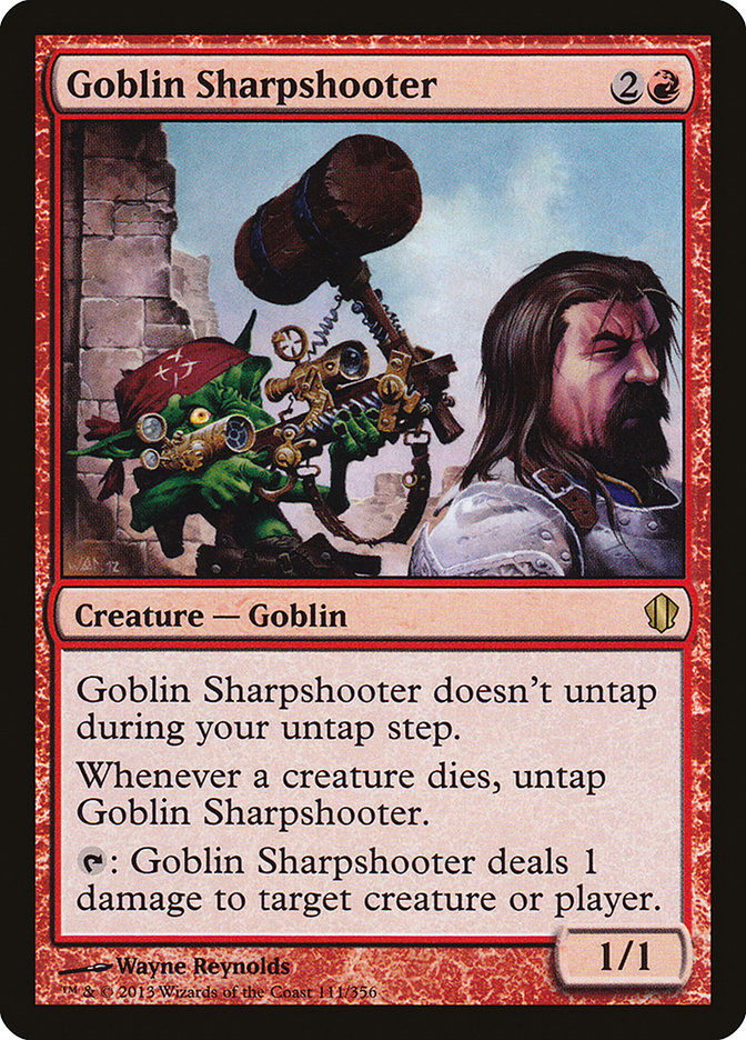 Goblin Sharpshooter [Commander 2013] | Silver Goblin
