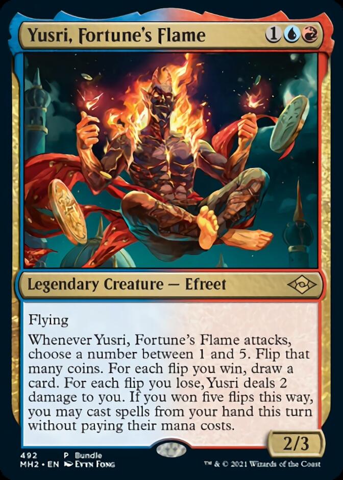 Yusri, Fortune's Flame (Bundle) [Modern Horizons 2] | Silver Goblin