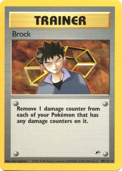 Brock (98/132) [Gym Heroes Unlimited] | Silver Goblin