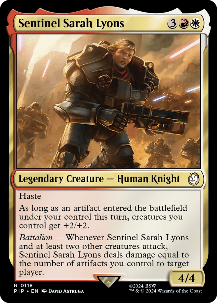 Sentinel Sarah Lyons [Fallout] | Silver Goblin