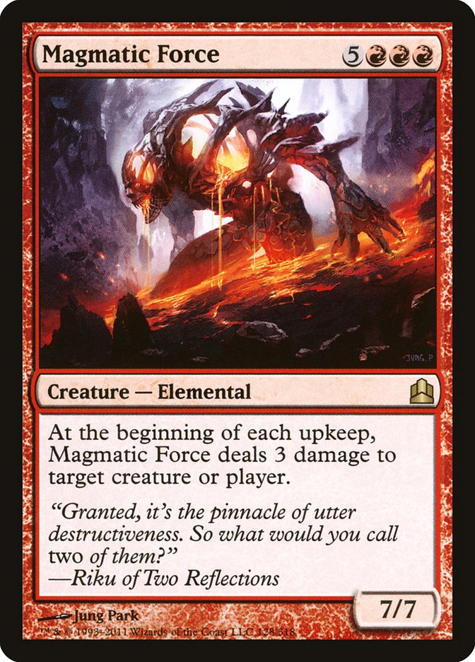 Magmatic Force [Commander 2011] | Silver Goblin
