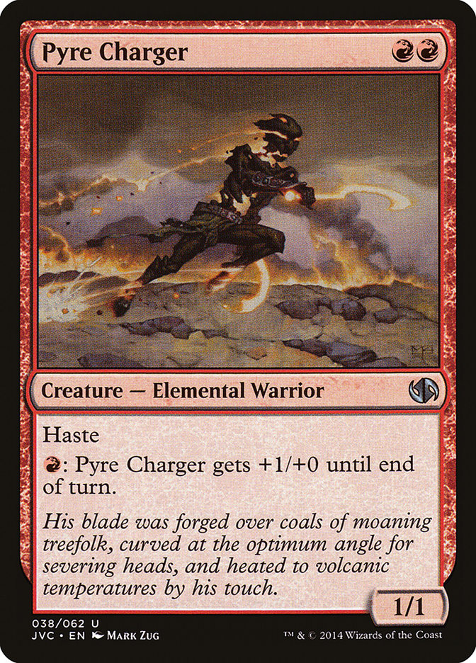 Pyre Charger [Duel Decks Anthology] | Silver Goblin