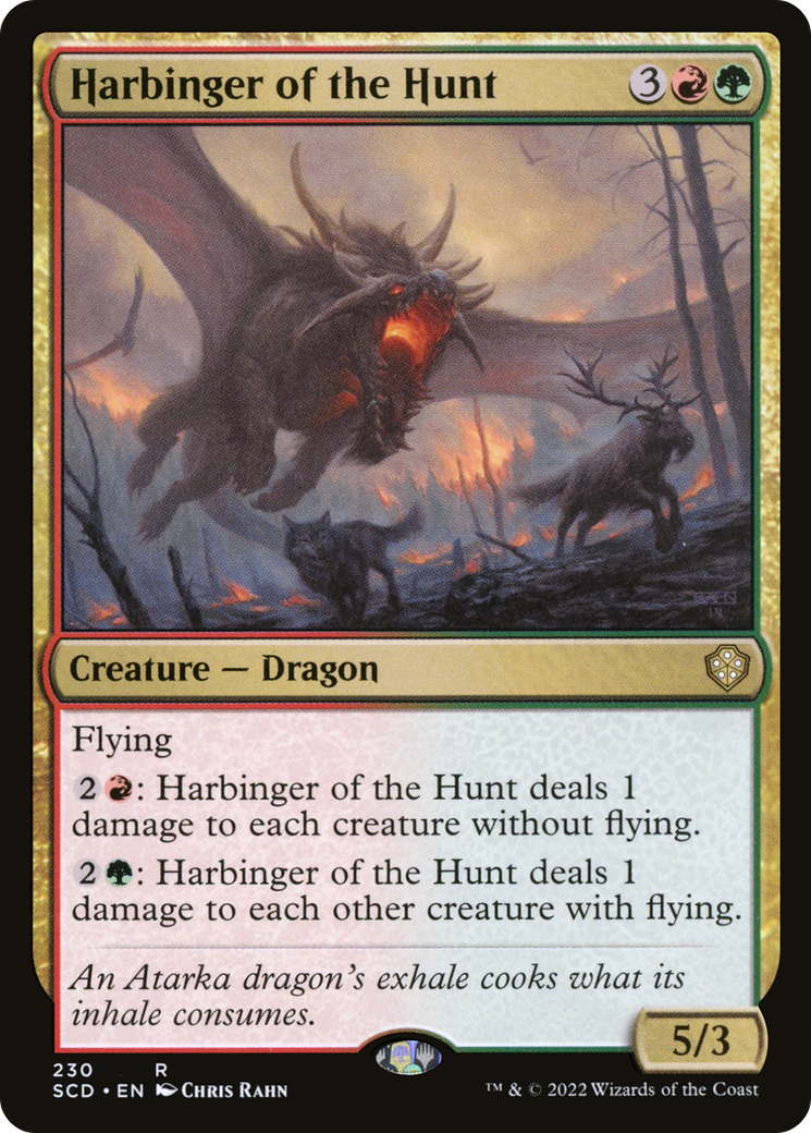 Harbinger of the Hunt [Starter Commander Decks] | Silver Goblin