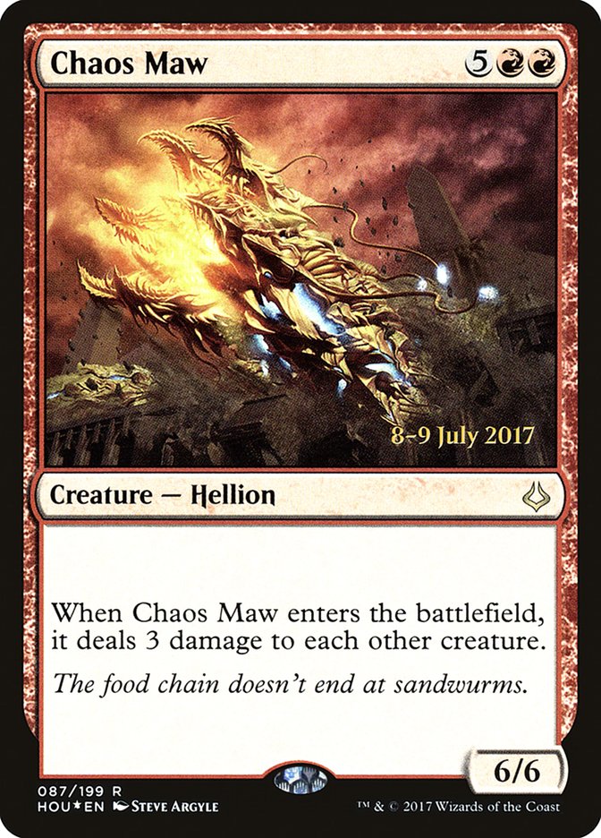 Chaos Maw [Hour of Devastation Prerelease Promos] | Silver Goblin
