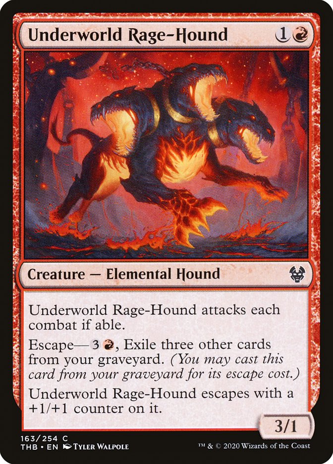 Underworld Rage-Hound [Theros Beyond Death] | Silver Goblin