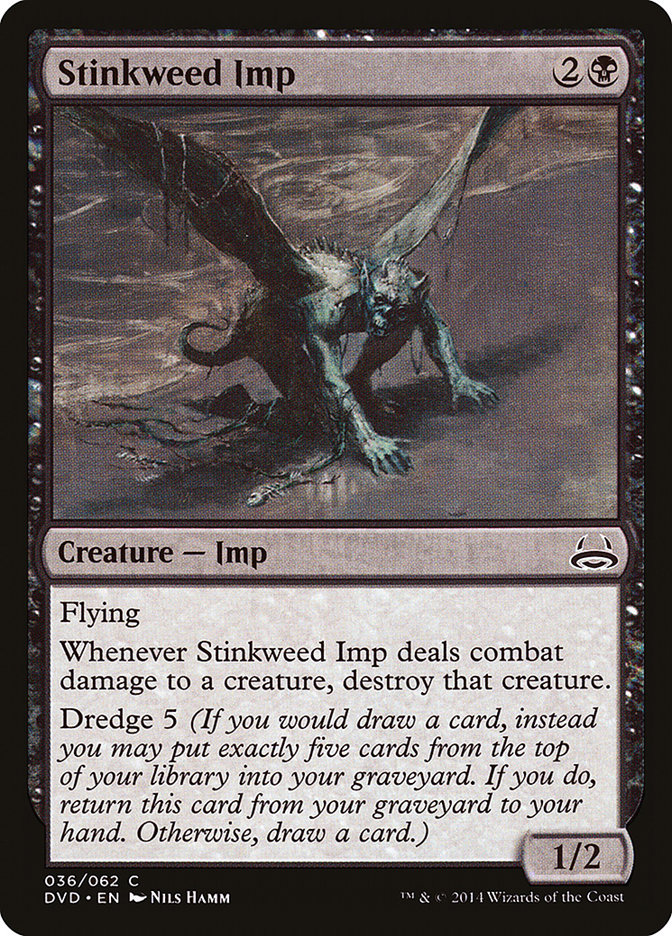 Stinkweed Imp (Divine vs. Demonic) [Duel Decks Anthology] | Silver Goblin