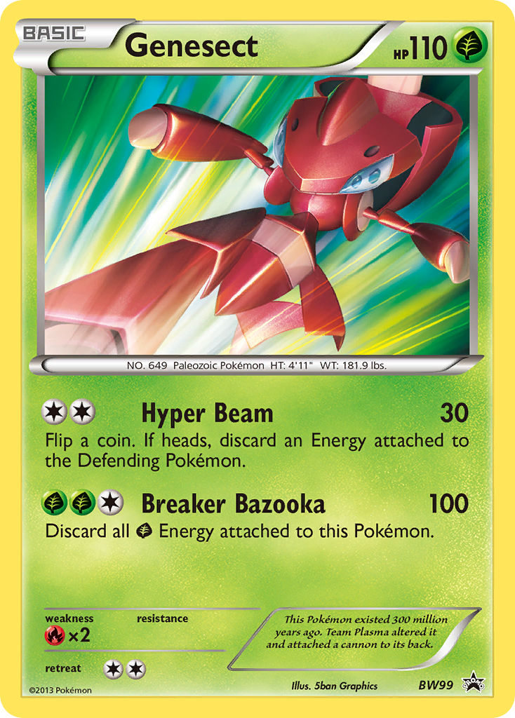 Genesect (BW99) [Black & White: Black Star Promos] | Silver Goblin