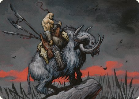 Godo, Bandit Warlord Art Card [Commander Masters Art Series] | Silver Goblin