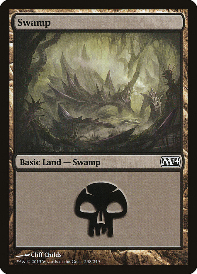 Swamp (238) [Magic 2014] | Silver Goblin