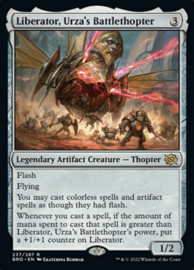 Liberator, Urza's Battlethopter [The Brothers' War] | Silver Goblin
