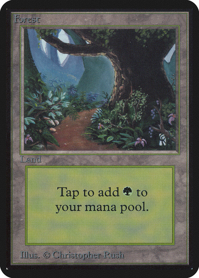 Forest (295) [Alpha Edition] | Silver Goblin