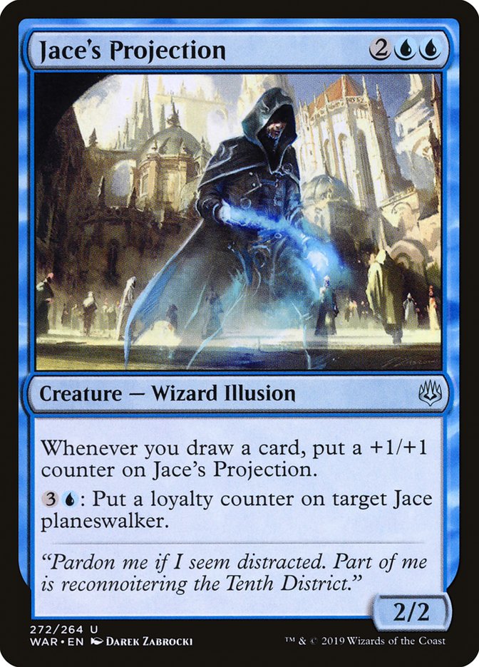 Jace's Projection [War of the Spark] | Silver Goblin